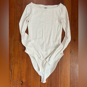 Pointelle Long Sleeve Bodysuit